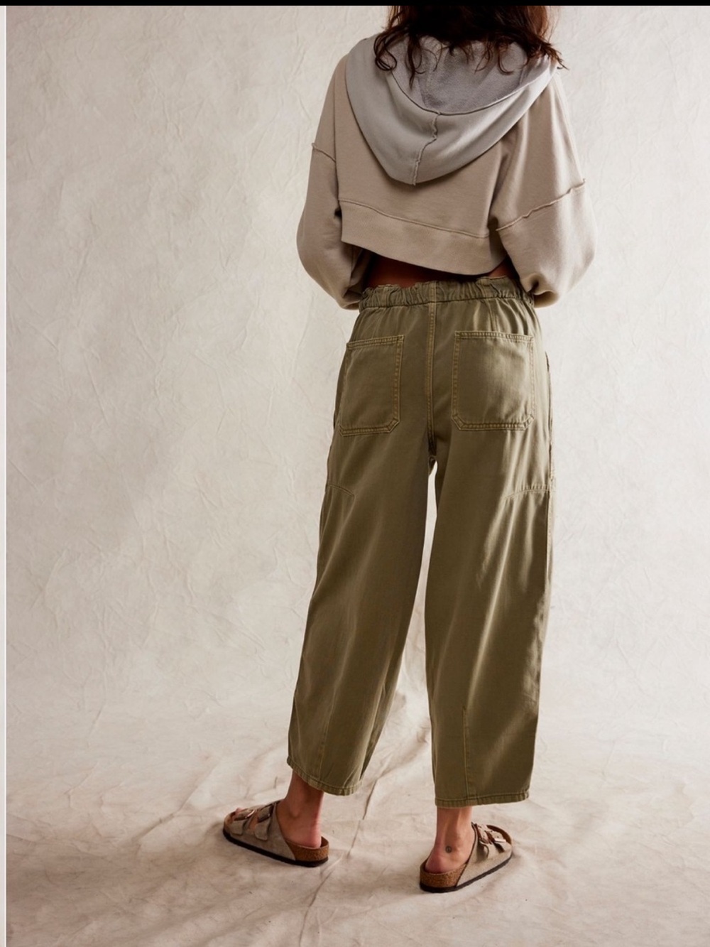 Free People Silverton Pull-On Barrel Jeans - Picture 2 of 4